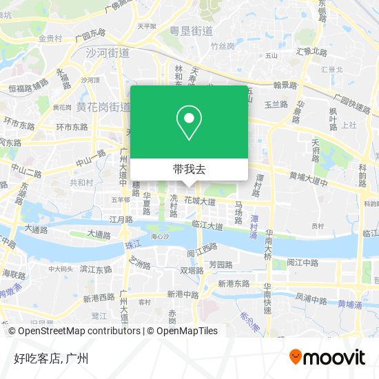 好吃客店地图