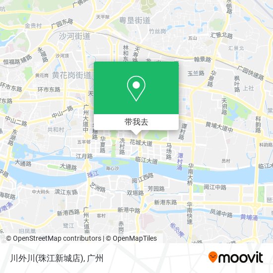川外川(珠江新城店)地图