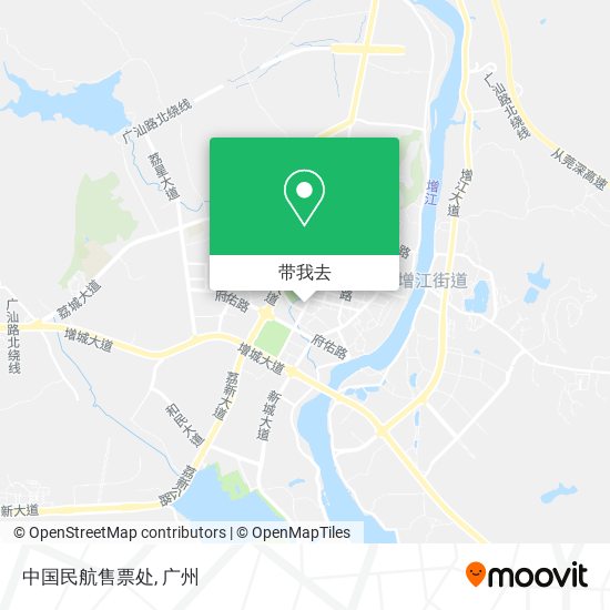 中国民航售票处地图