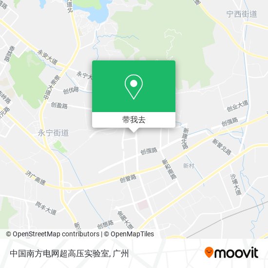中国南方电网超高压实验室地图