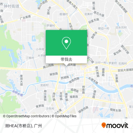 潮HEA(市桥店)地图