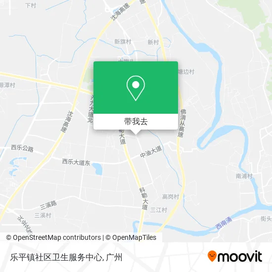 乐平镇社区卫生服务中心地图