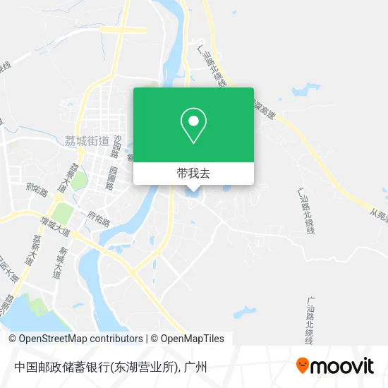 中国邮政储蓄银行(东湖营业所)地图