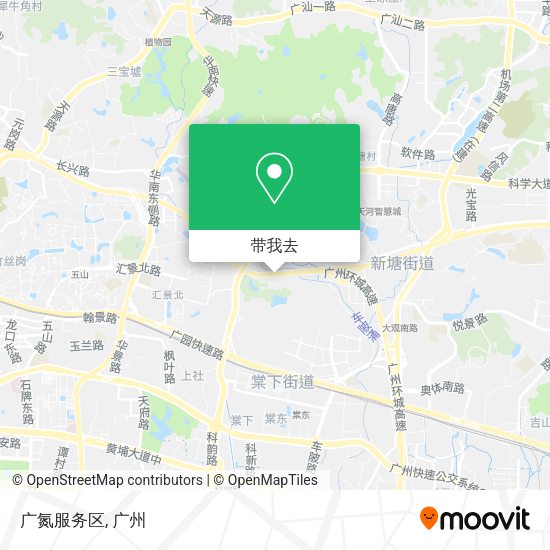 广氮服务区地图
