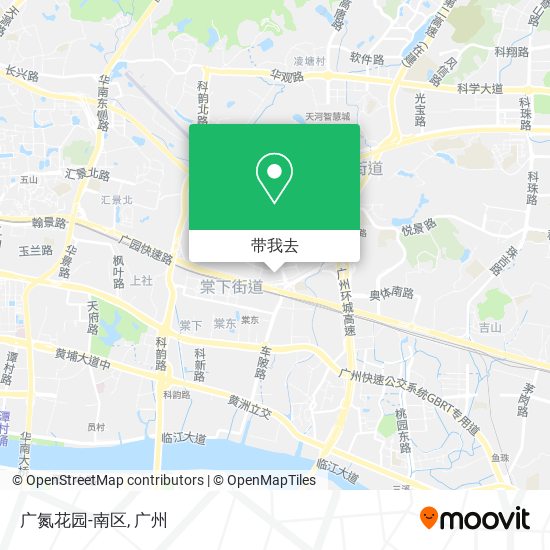 广氮花园-南区地图