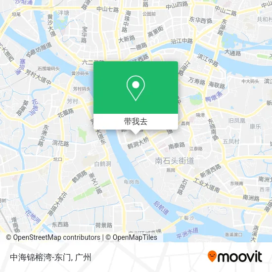 中海锦榕湾-东门地图