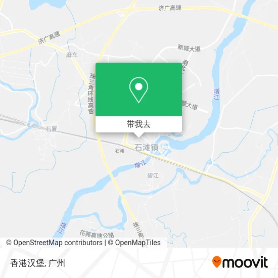 香港汉堡地图