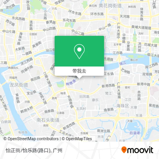 怡正街/怡乐路(路口)地图