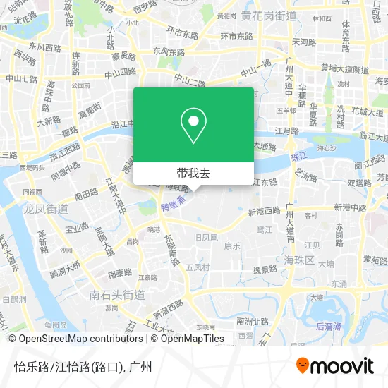 怡乐路/江怡路(路口)地图