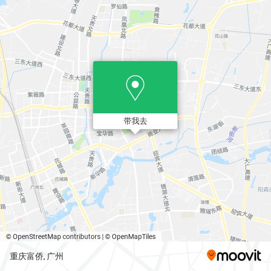 重庆富侨地图