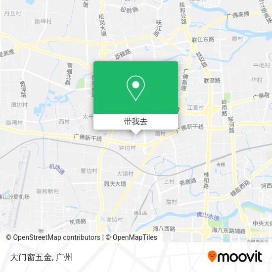 大门窗五金地图