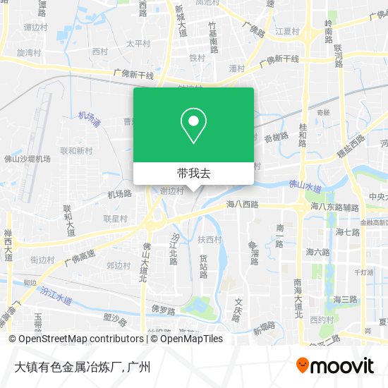 大镇有色金属冶炼厂地图
