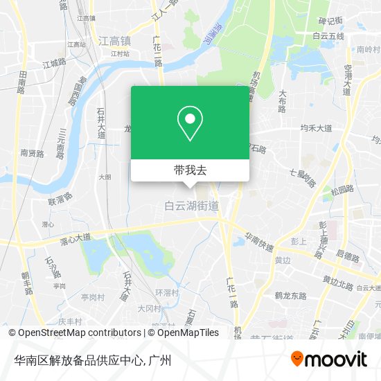 华南区解放备品供应中心地图