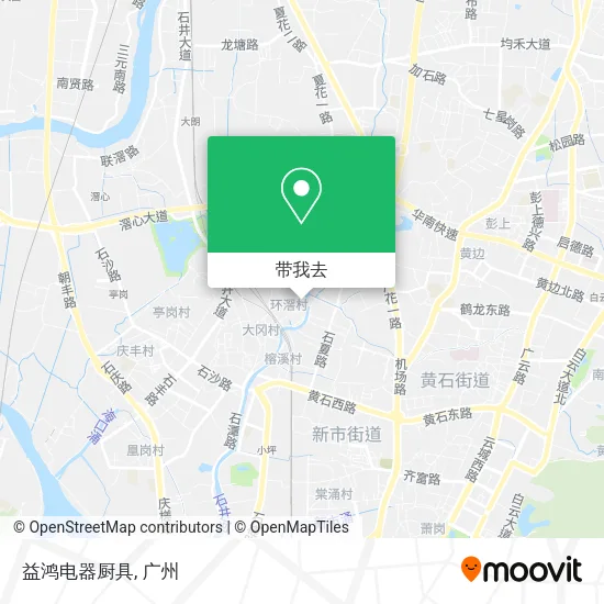 益鸿电器厨具地图