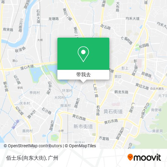 佰士乐(向东大街)地图