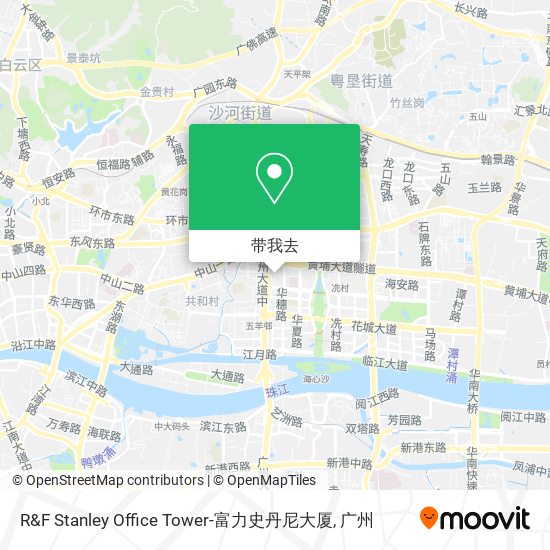 R&F Stanley Office Tower-富力史丹尼大厦地图