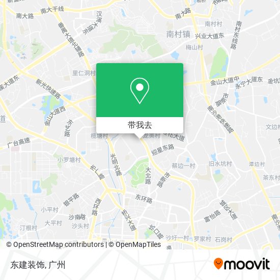 东建装饰地图