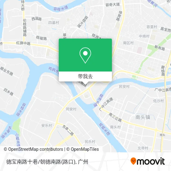 德宝南路十巷/朝德南路(路口)地图