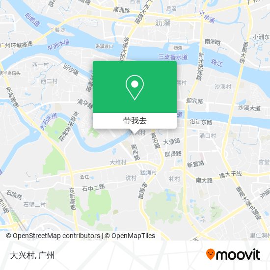 大兴村地图