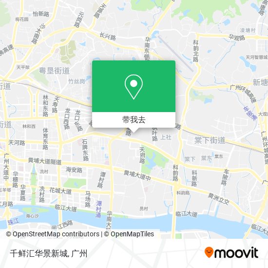 千鲜汇华景新城地图