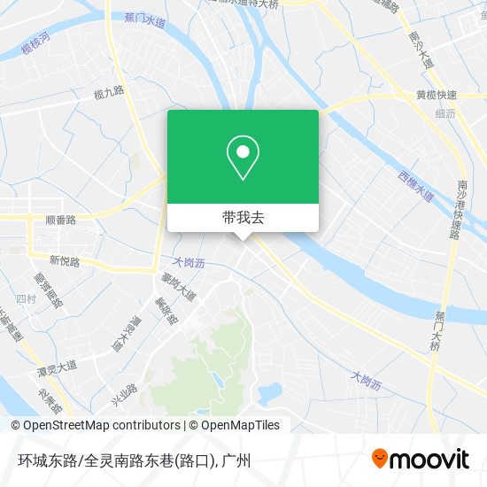 环城东路/全灵南路东巷(路口)地图