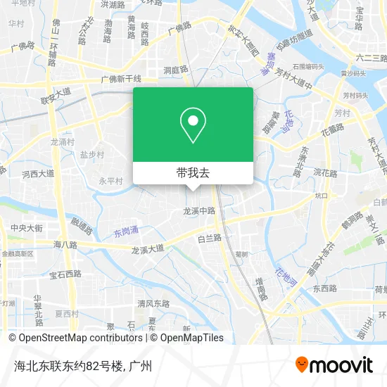 海北东联东约82号楼地图