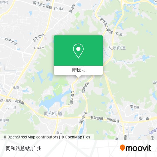 同和路总站地图