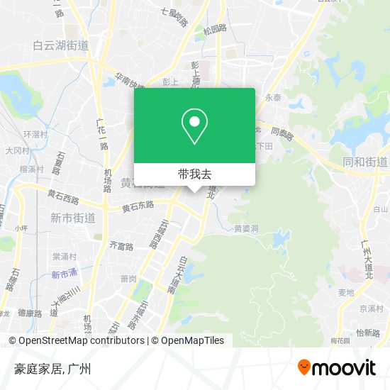 豪庭家居地图