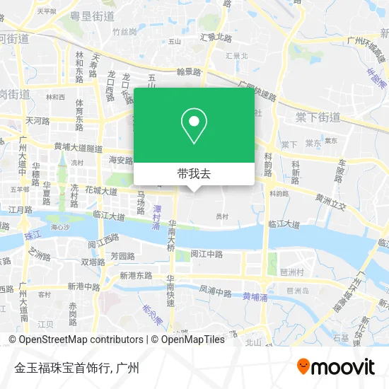 金玉福珠宝首饰行地图