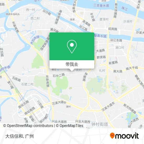 大信信和地图
