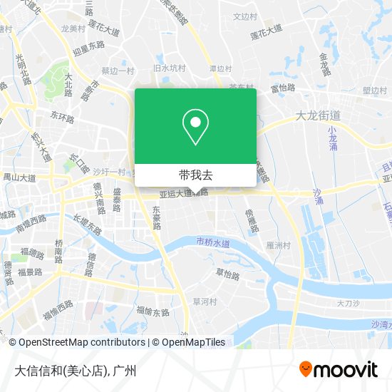 大信信和(美心店)地图