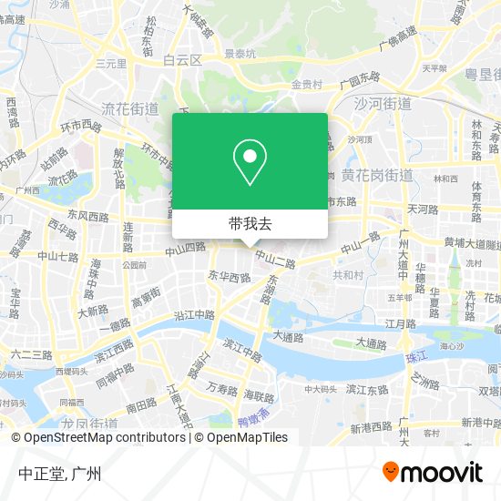 中正堂地图