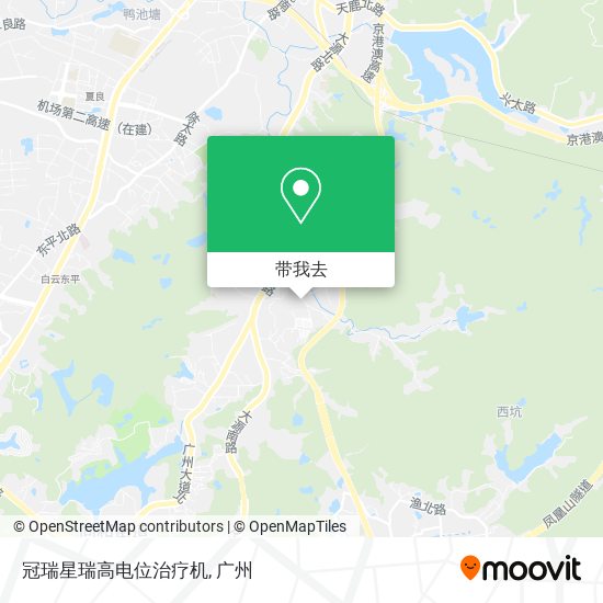 冠瑞星瑞高电位治疗机地图