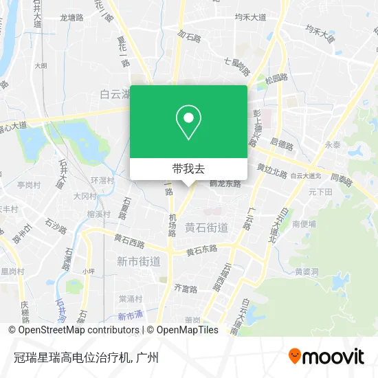 冠瑞星瑞高电位治疗机地图