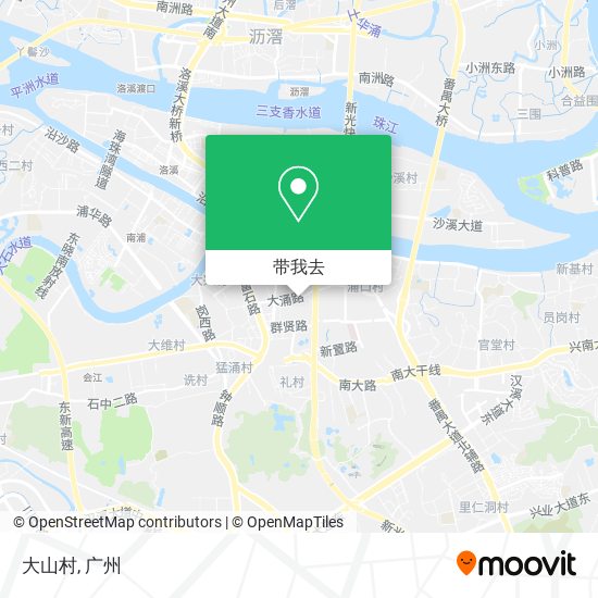 大山村地图