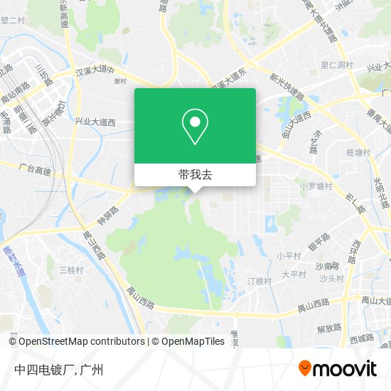 中四电镀厂地图