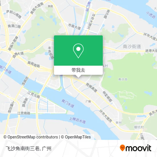 飞沙角南街三巷地图