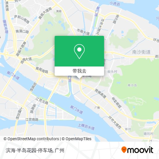 滨海·半岛花园-停车场地图
