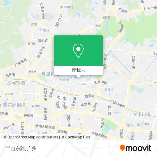 半山东路地图