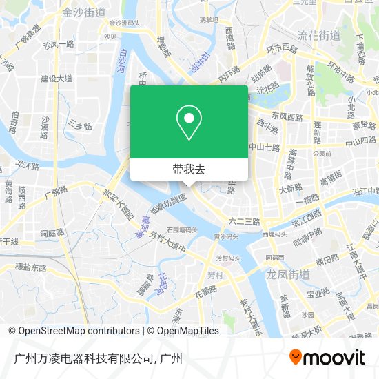 广州万凌电器科技有限公司地图