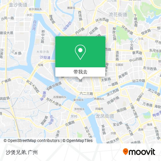 沙煲兄弟地图