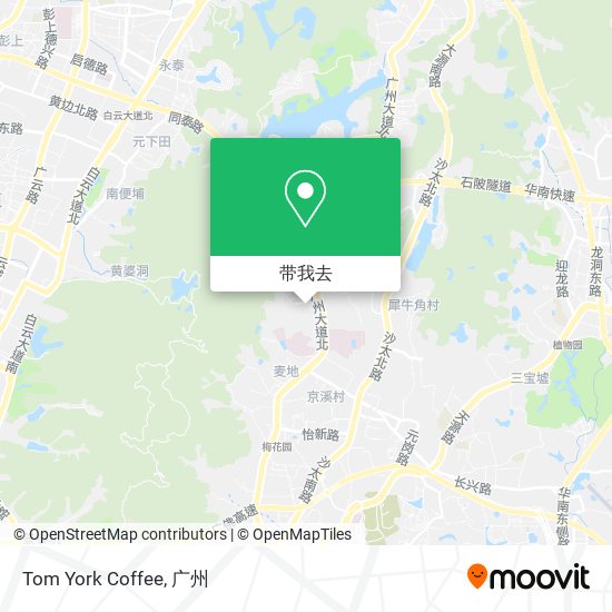 Tom York Coffee地图