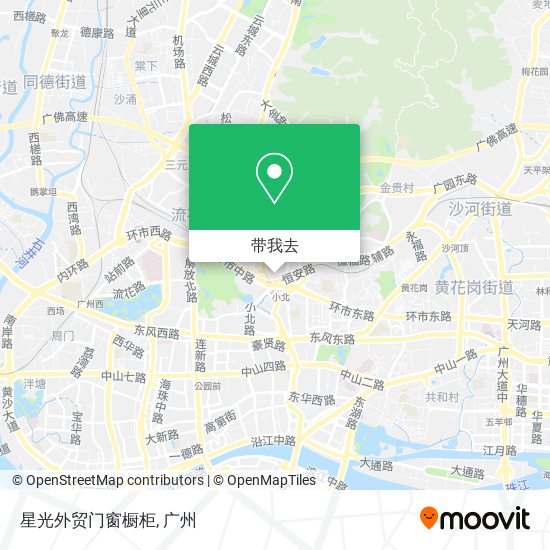 星光外贸门窗橱柜地图