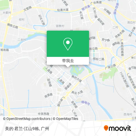 美的·君兰-江山9栋地图