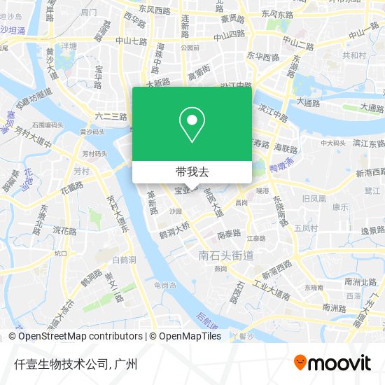 仟壹生物技术公司地图