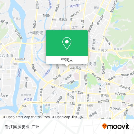 晋江国源皮业地图