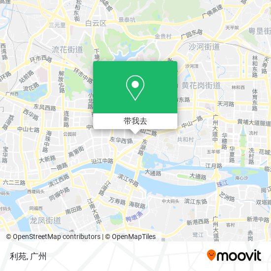 利苑地图