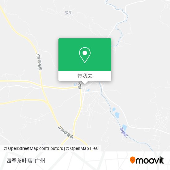 四季茶叶店地图