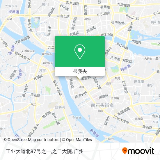 工业大道北97号之一,之二大院地图