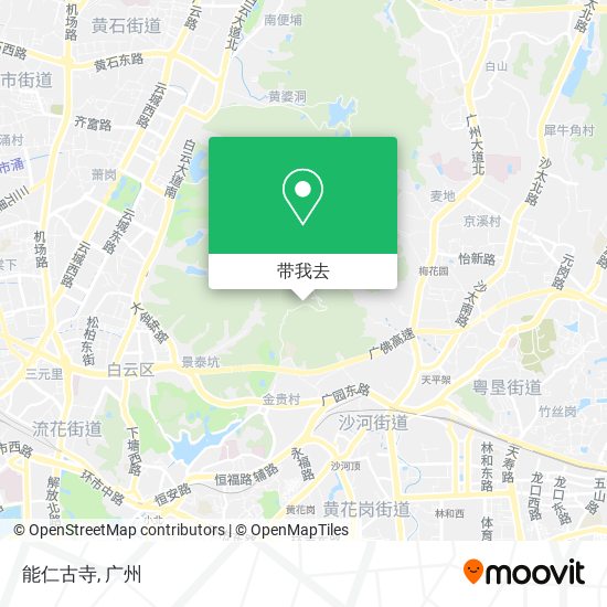 能仁古寺地图